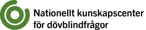 Nationellt kunskapscenter för dövblindfrågor - logotyp